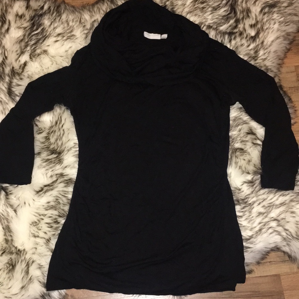 NY & Company Black Cowell Shirt